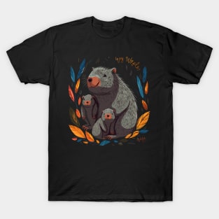 Wombat Fathers Day T-Shirt